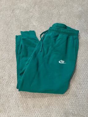 Green Nike Sweatpants